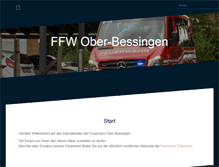 Tablet Screenshot of ffw.ober-bessingen.de